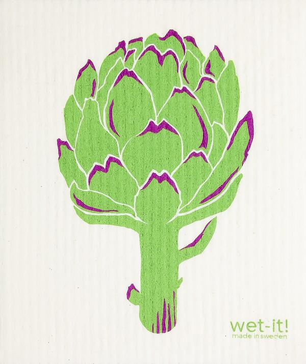 Artichoke Wet-It Cloth