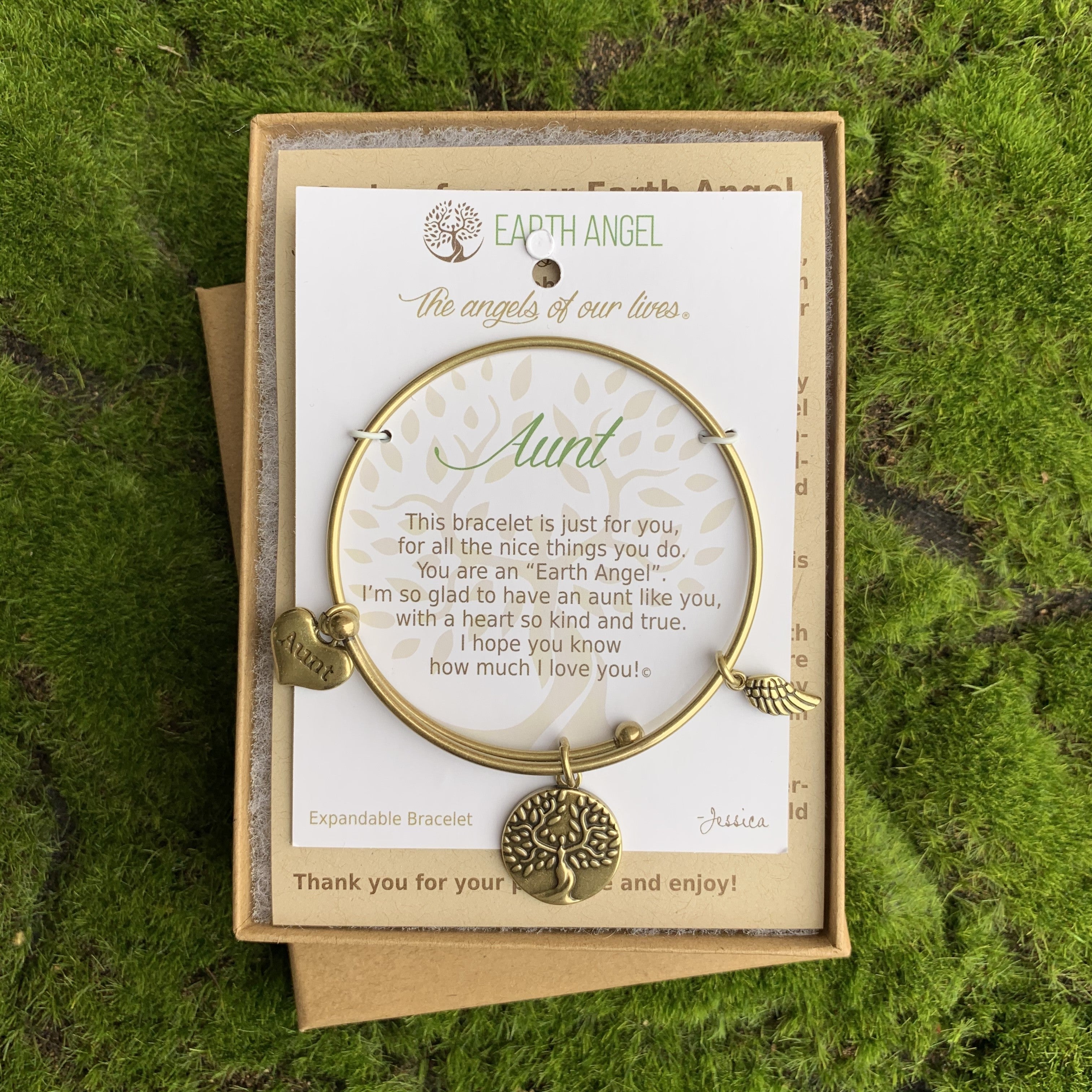 Aunt Earth Angel Bracelet