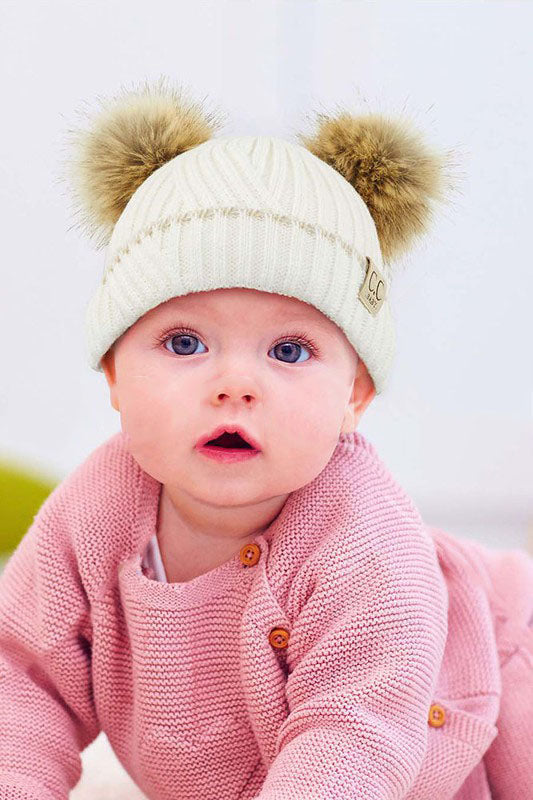 Baby Pom Pom C.C. Beanie