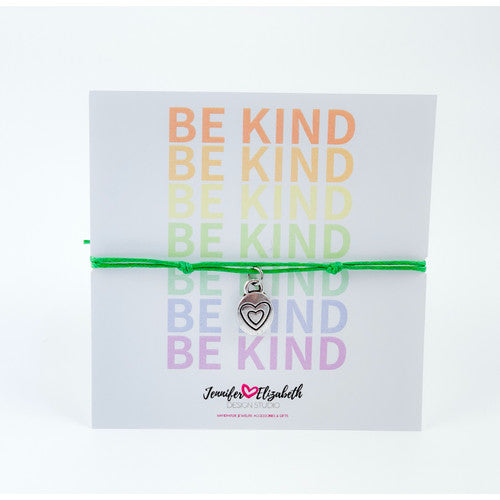 Be Kind Sliding Knot Bracelet