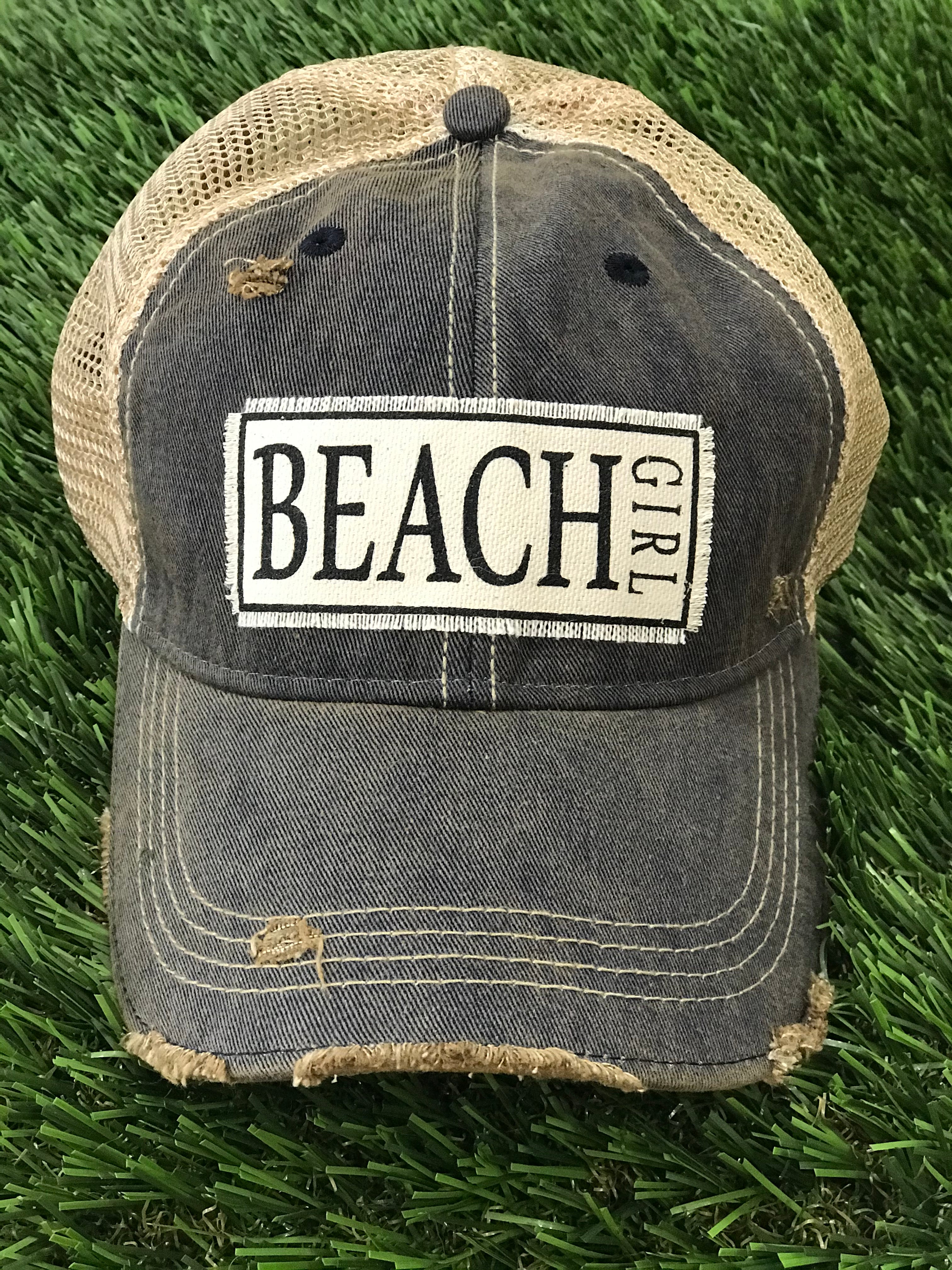 Beach Girl Vintage Trucker Hat