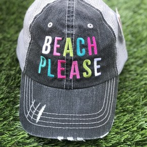 Beach Please Trucker Hat