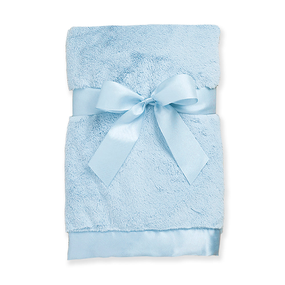 Bearington Blue Silky Soft Security Blankie