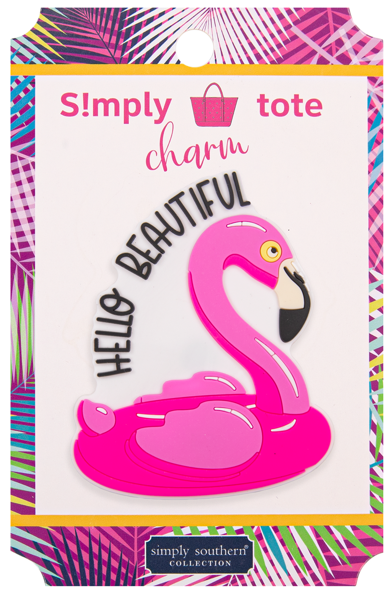 Beautiful Simply Southern Silicone Charm for Simply Totes