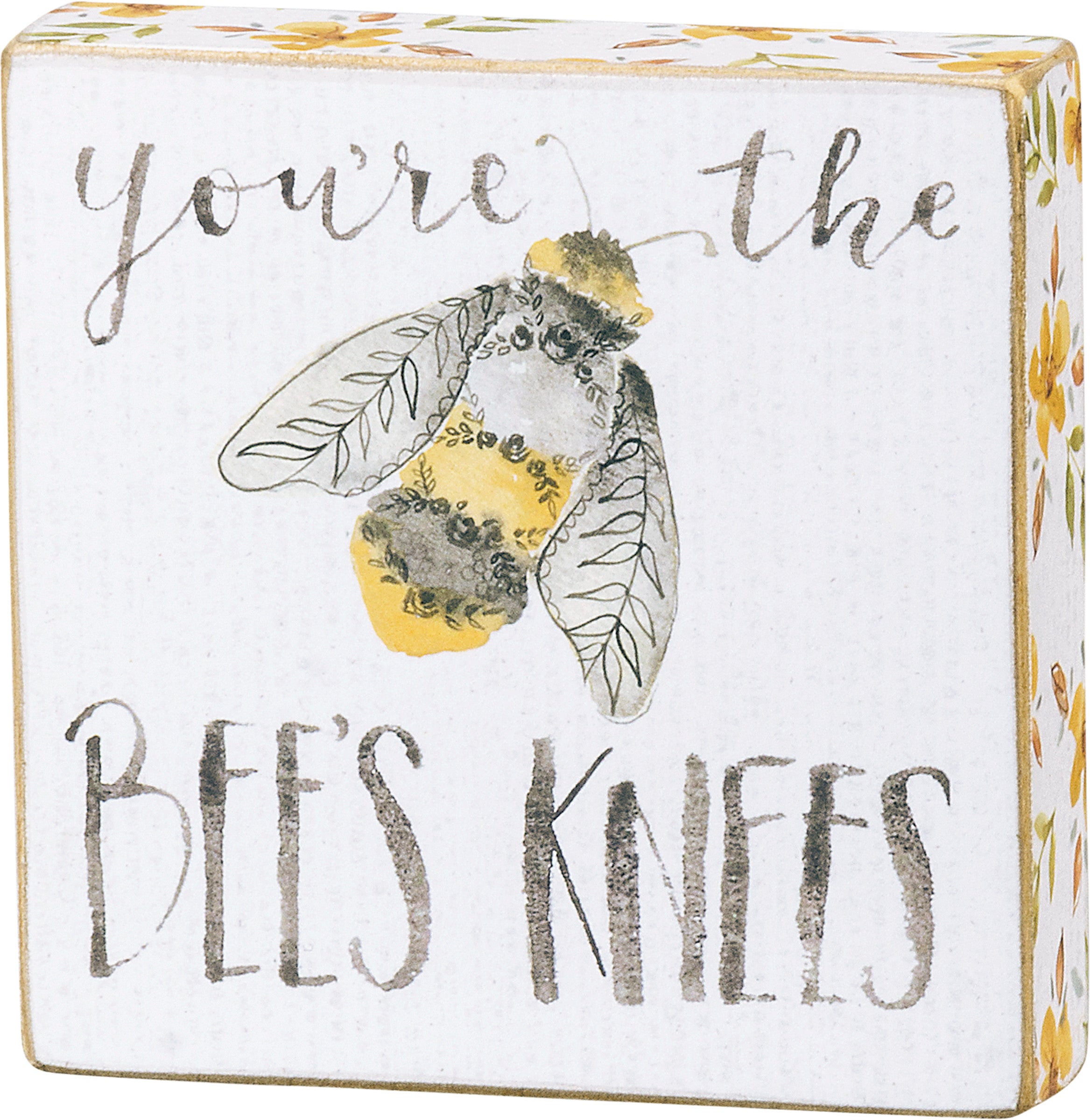 Bee's Knees Block Sign