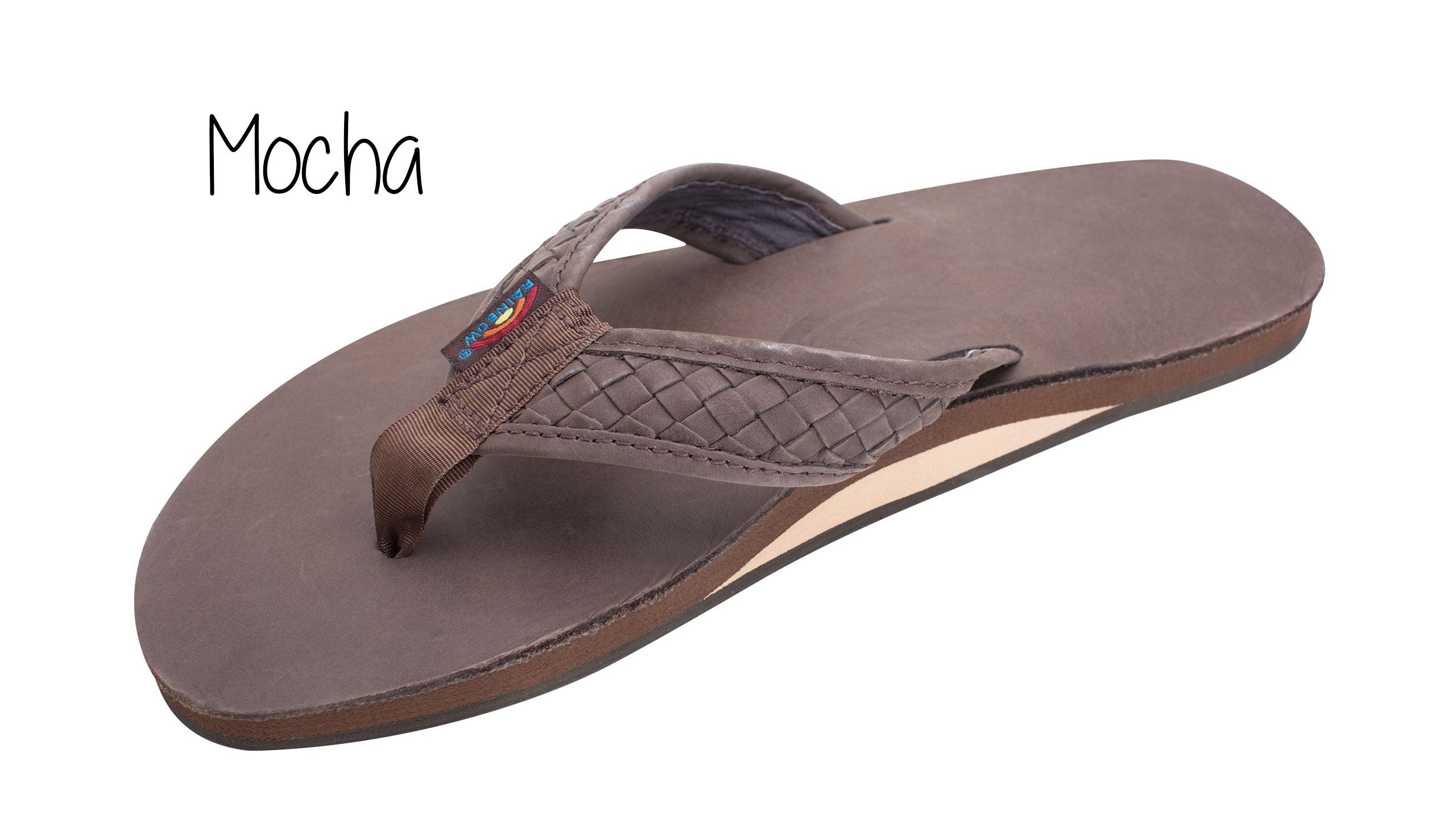 Bentley Men's Rainbow Sandals - Classic Mocha