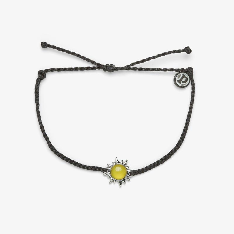 Black Celestial Sun Pura Vida Bracelet