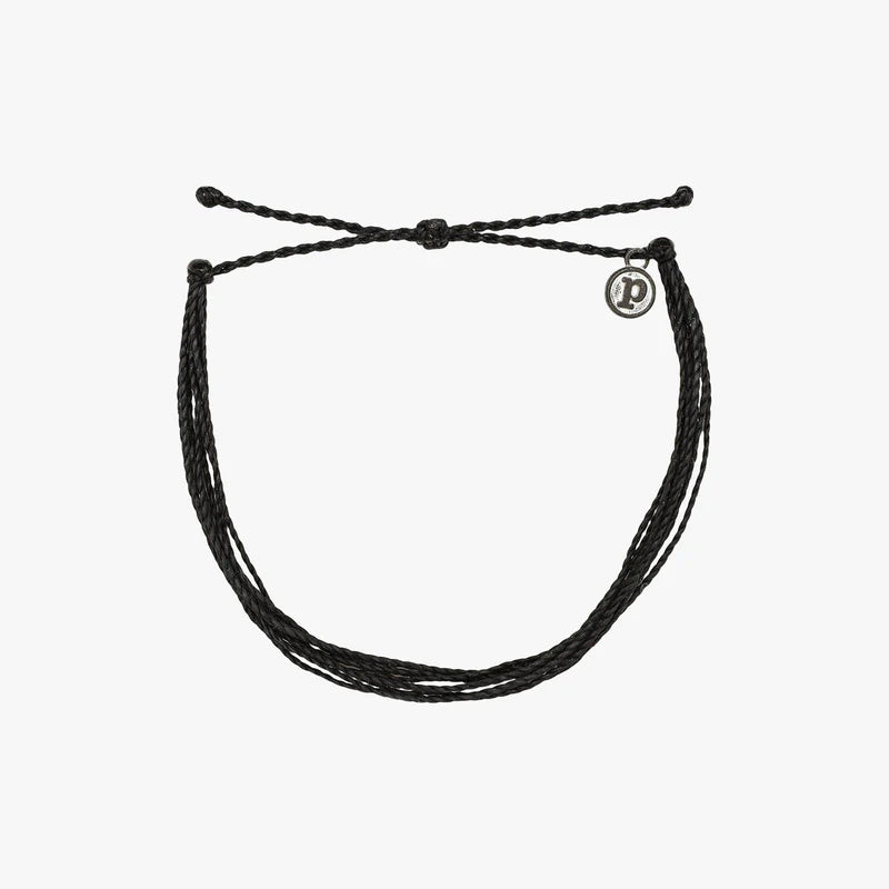 Black Pura Vida Original Anklet