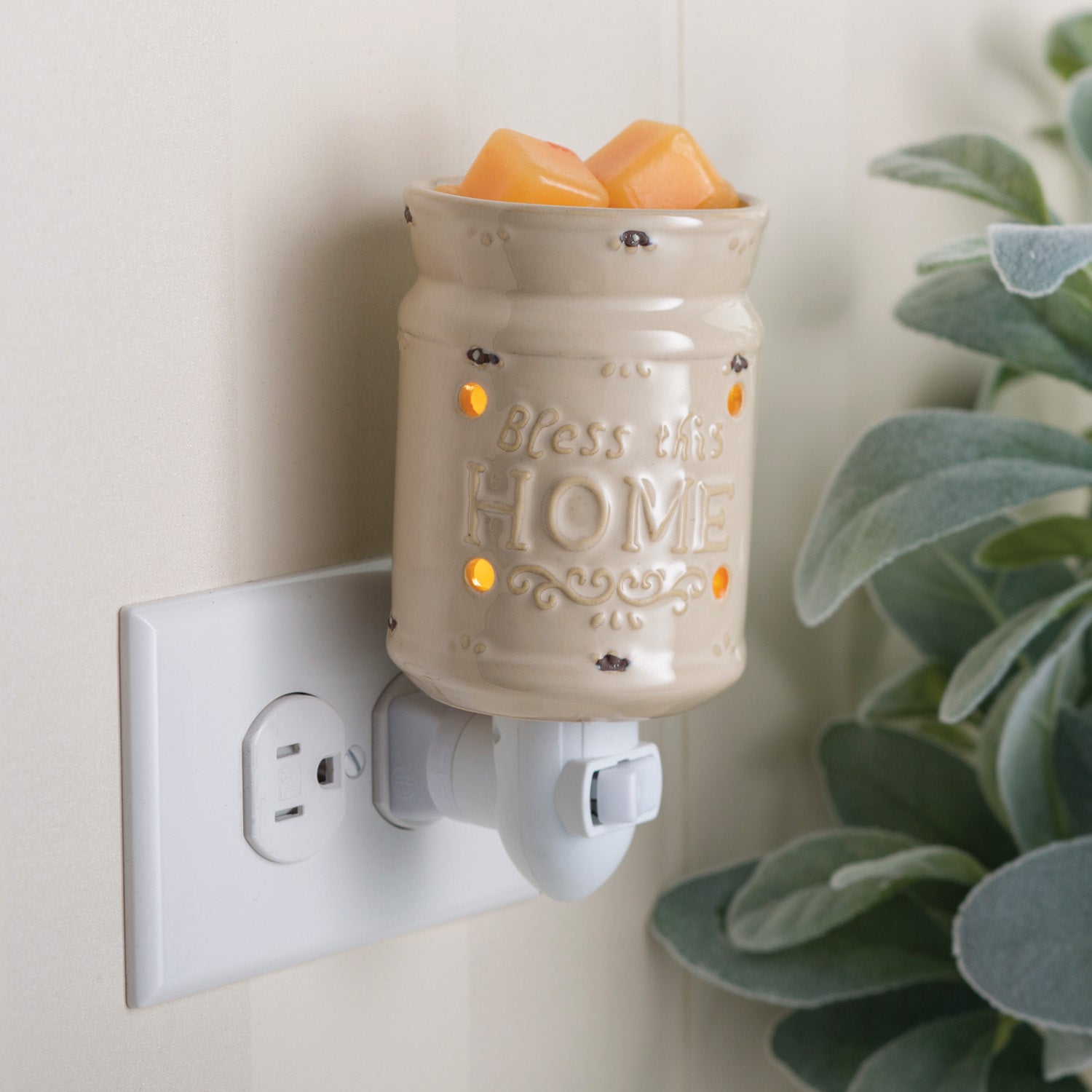 Bless This Home Pluggable Candle Warmer