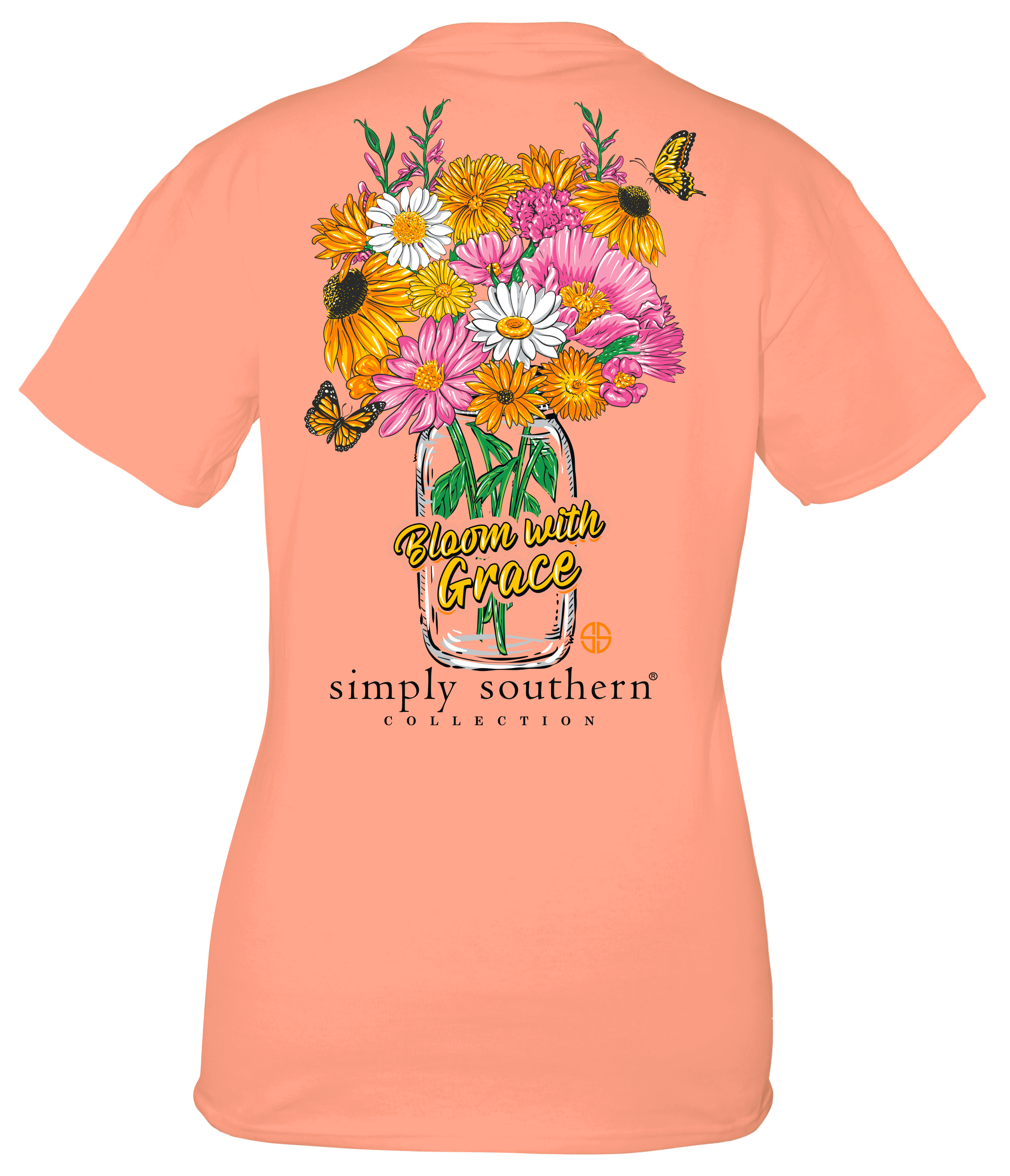 Bloom With Grace Simply Southern Tee