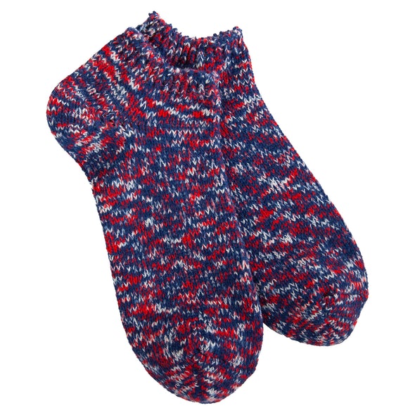 Blue Multi Ragg Low World's Softest Socks