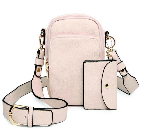 Blush Parker Crossbody Bag