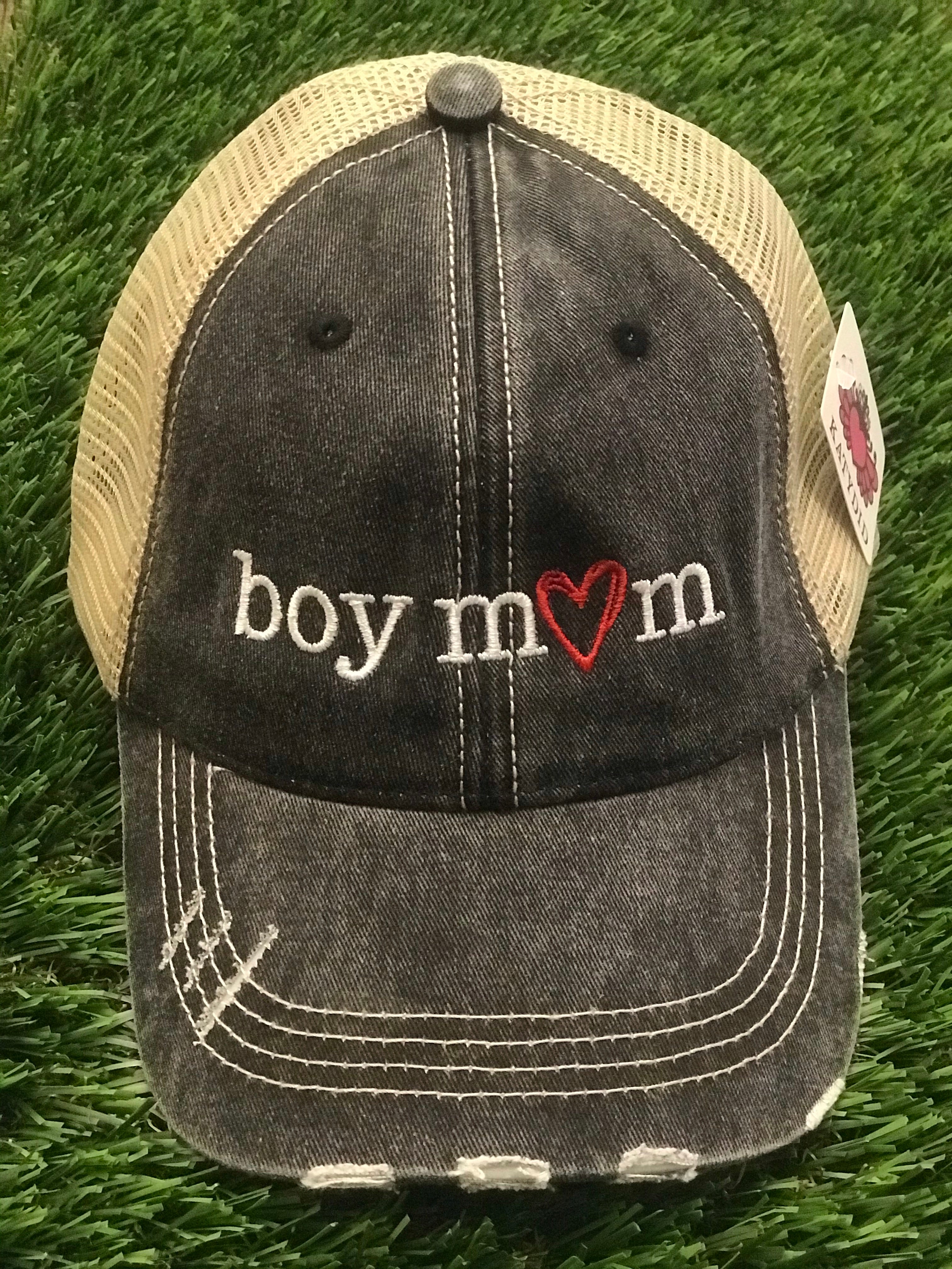 Boy Mom Trucker Hat