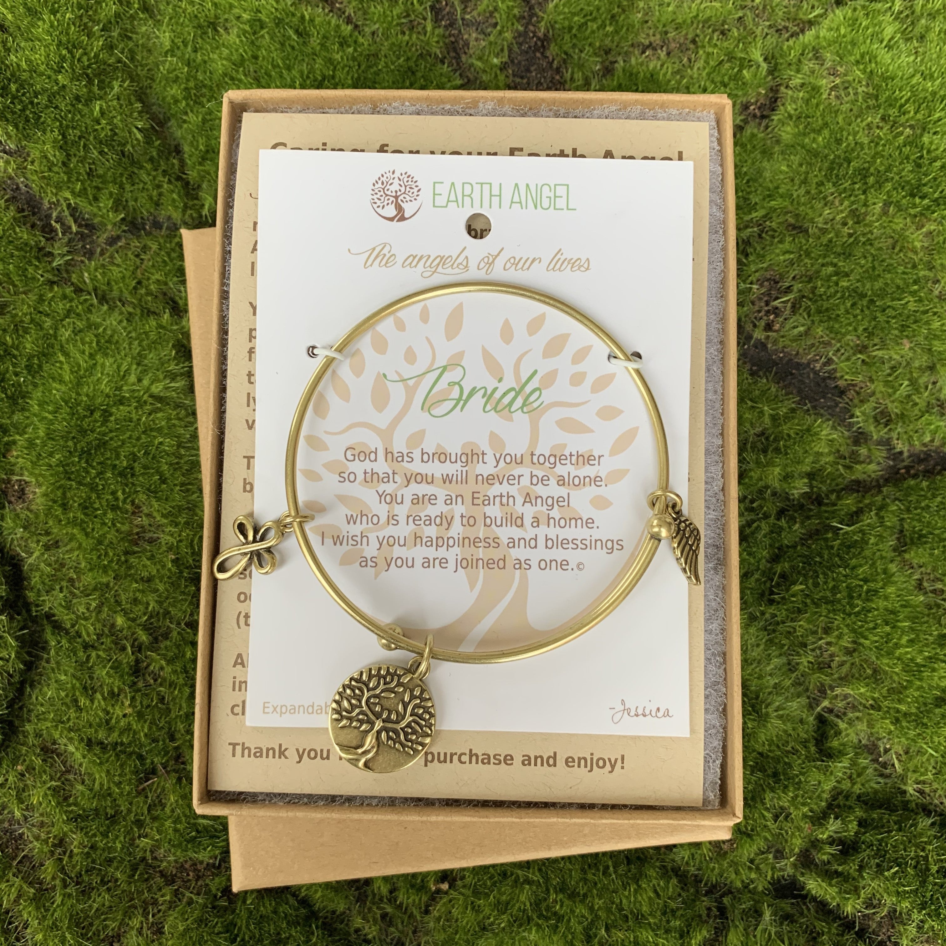 Bride Earth Angel Bracelet