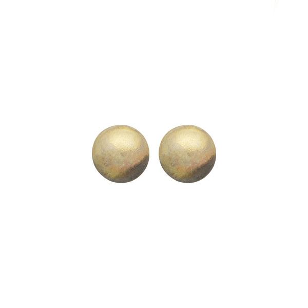 Burnished Silver Sheila Fajl Lilou Little Ball Stud Earrings