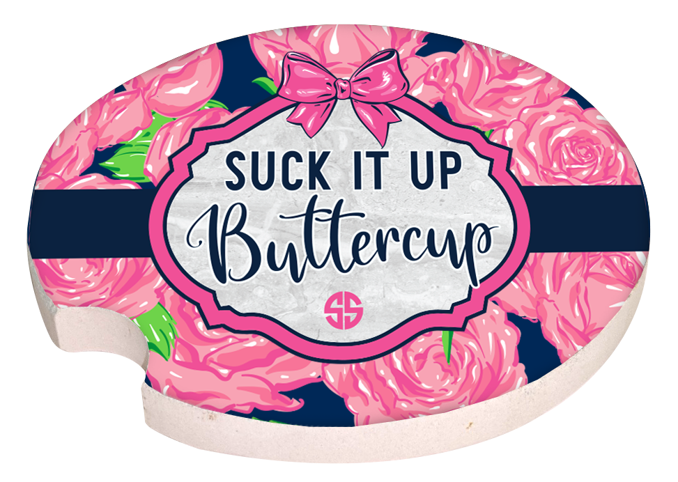 Buttercup Simply Southern Car Coaster