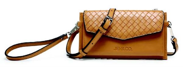 Camel Elle Wallet Crossbody Bag