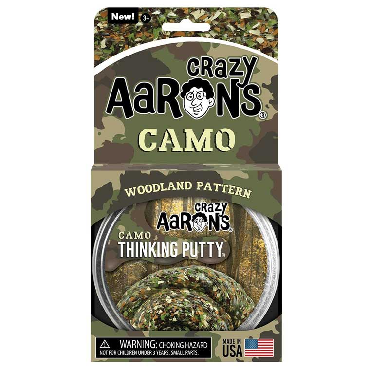 Camo Full Size Crazy Aaron's Thinking Putty