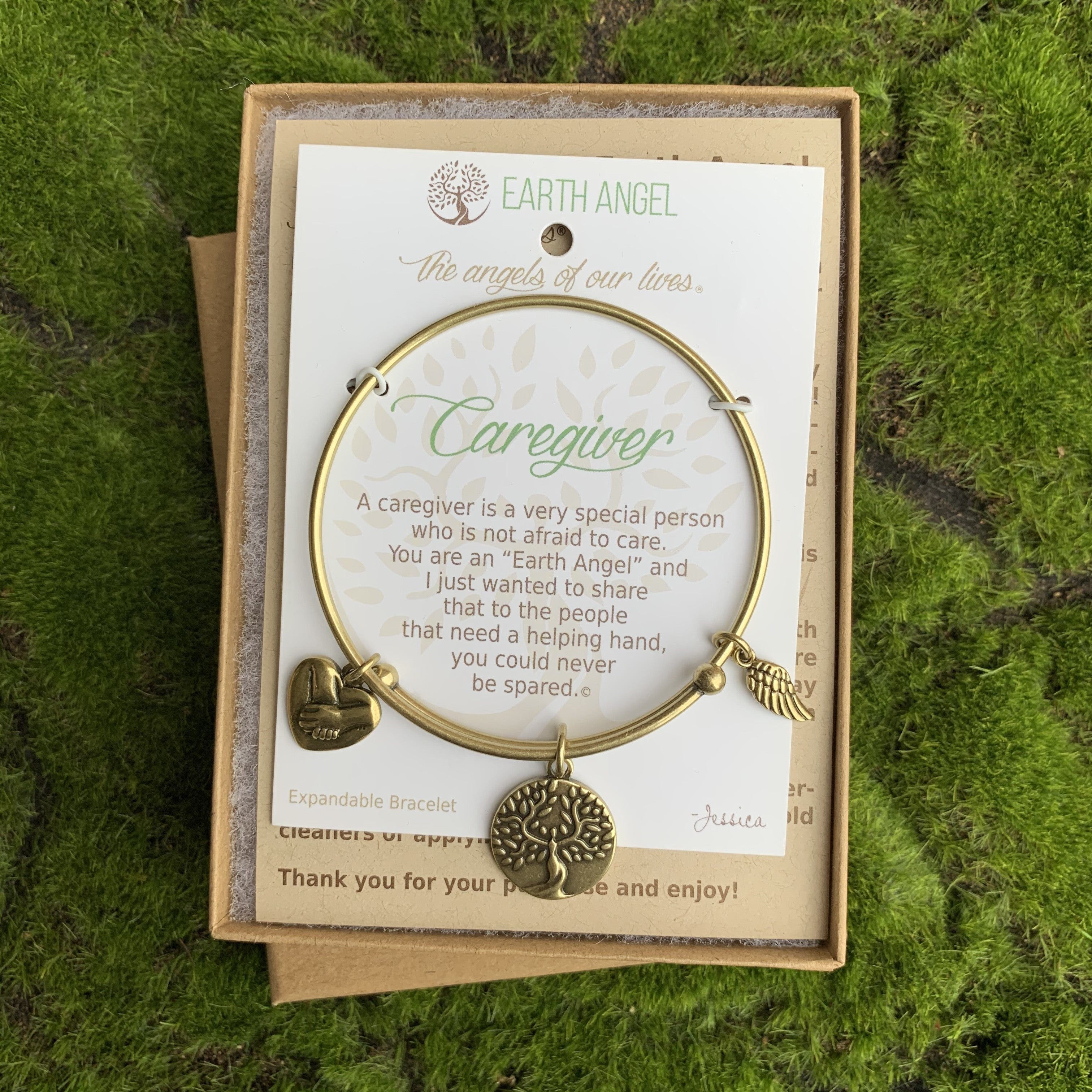 Caregiver Earth Angel Bracelet