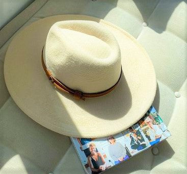 Carly Wide Brim Dandy Panama Hat