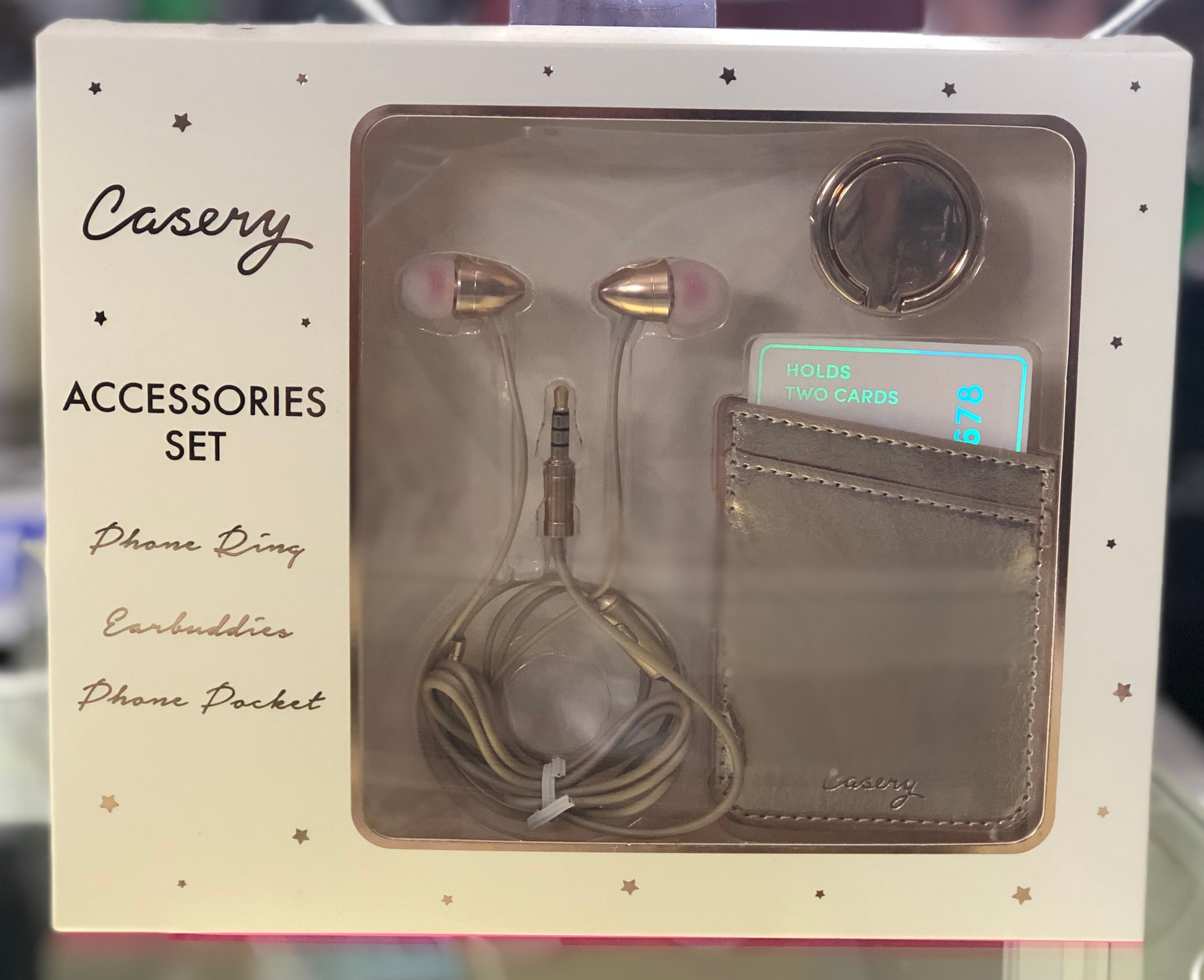 Casery Gold Accessories Set