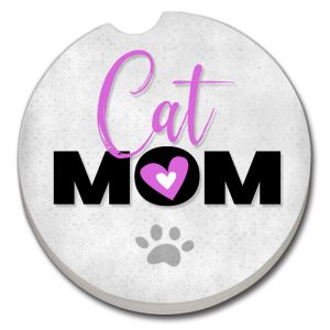 Cat Mom Car Coaster