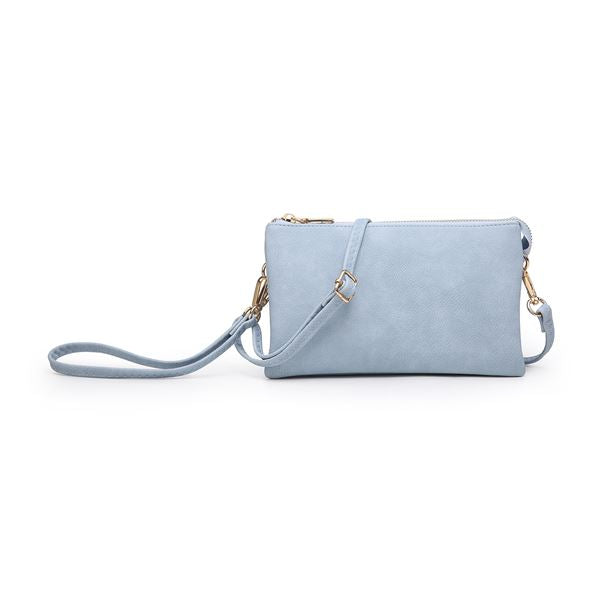 Cerulean Zoe 3 Compartment Crossbody/Wristlet Purse