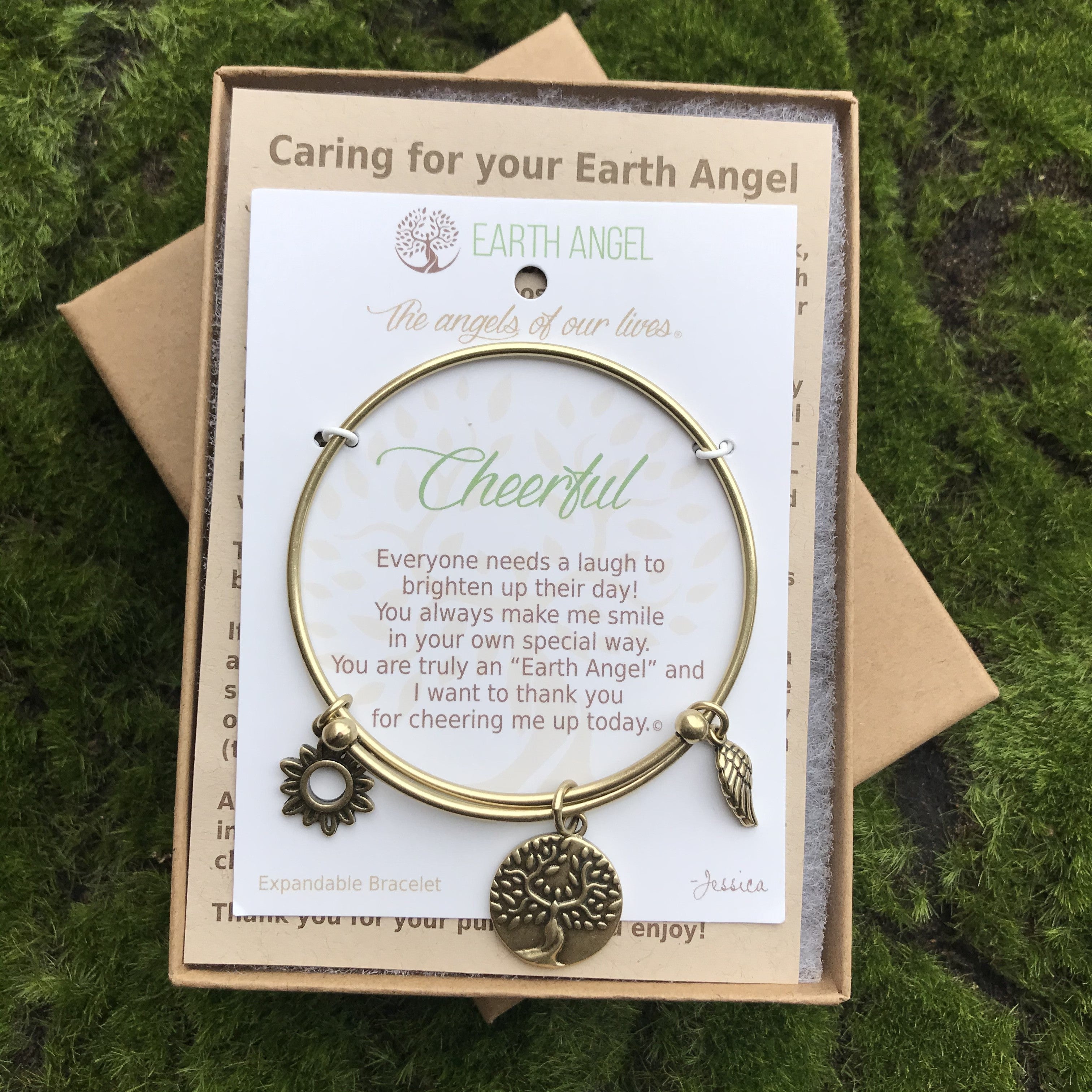 Cheerful Earth Angel Bracelet