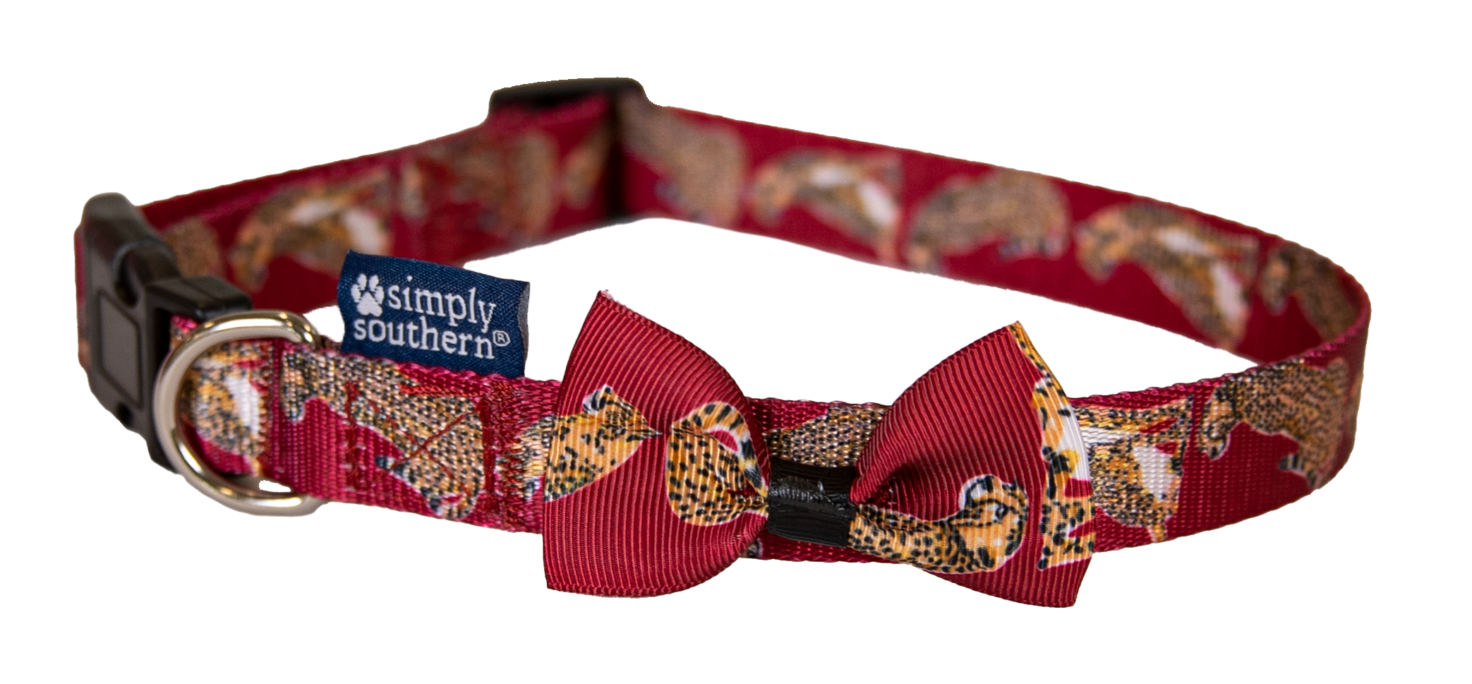 Cheetah Simply Southern Collar & Leash