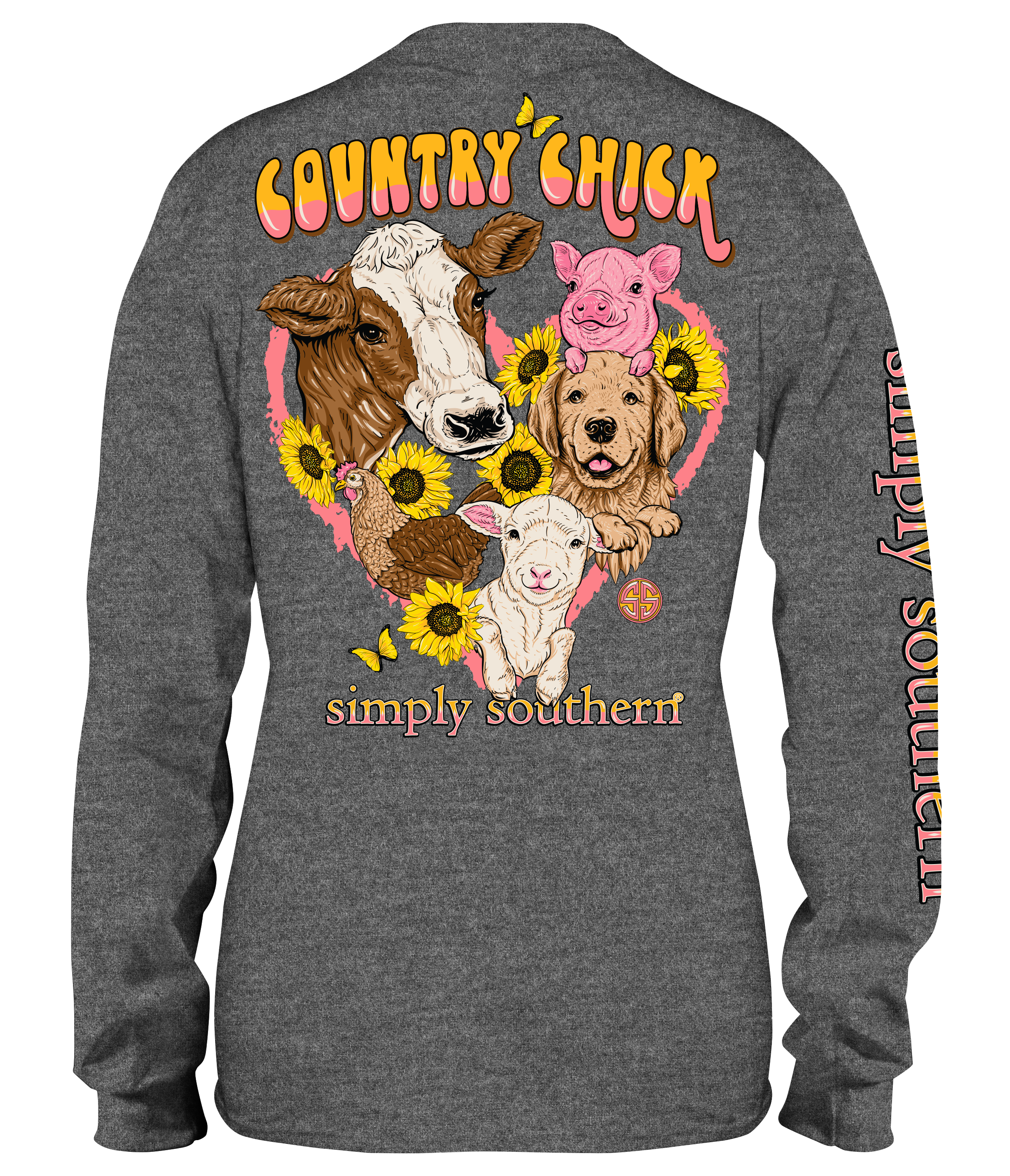 Chick Long Sleeve Simply Southern Tee