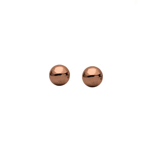 Chocolate Sheila Fajl Lilou Little Ball Stud Earrings