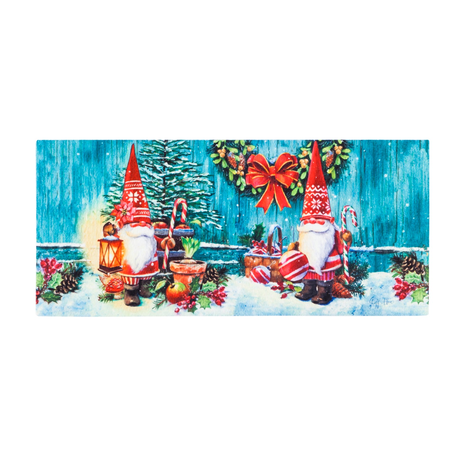 Christmas Gnomes Sassafras Switch Mat