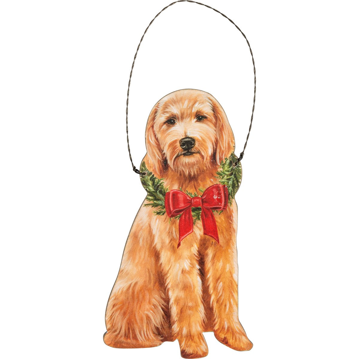 Christmas Golden Doodle Ornament