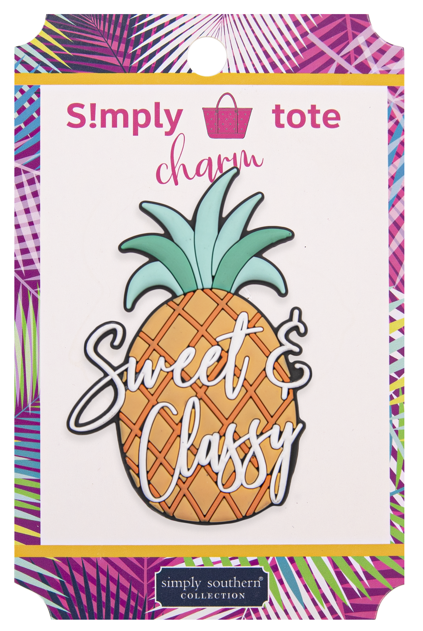 Classy Simply Southern Silicone Charm for Simply Totes