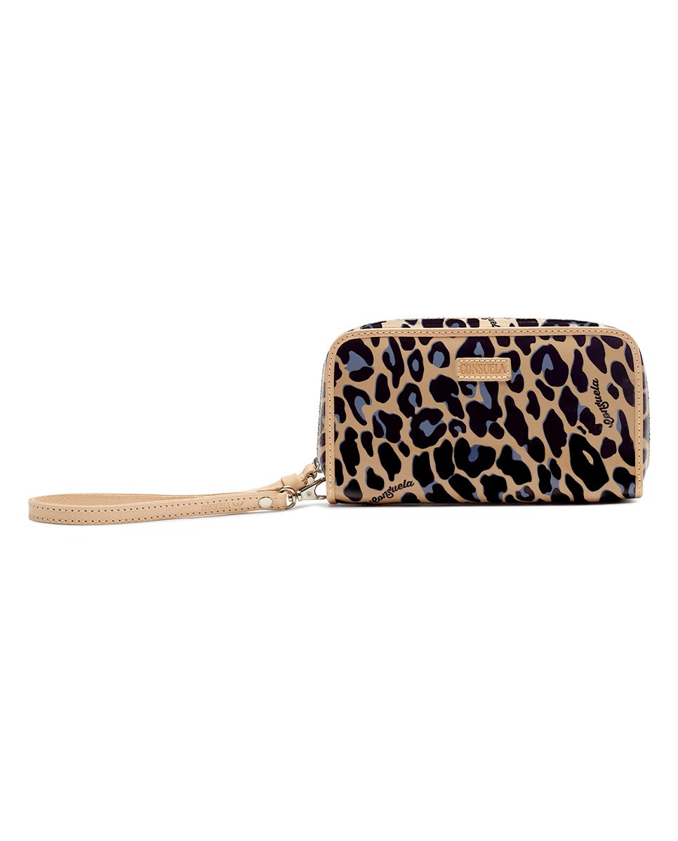 Consuela Blue Jag Legacy Wristlet Wallet