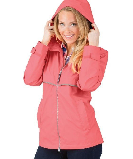 Coral Rain Jacket