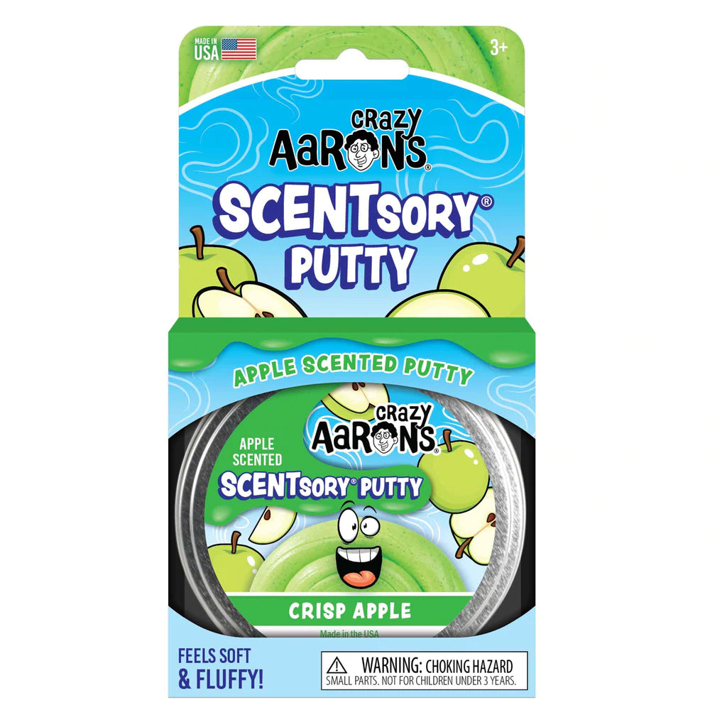 Crisp Apple Scentsory Crazy Aaron's Thinking Putty