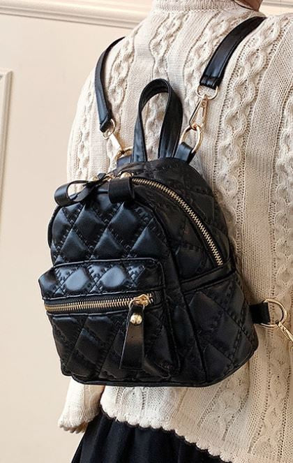 Daphne Quilted Lux Backpack