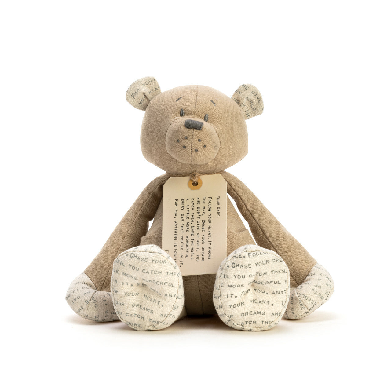 Dear Baby Teddy Bear Plush