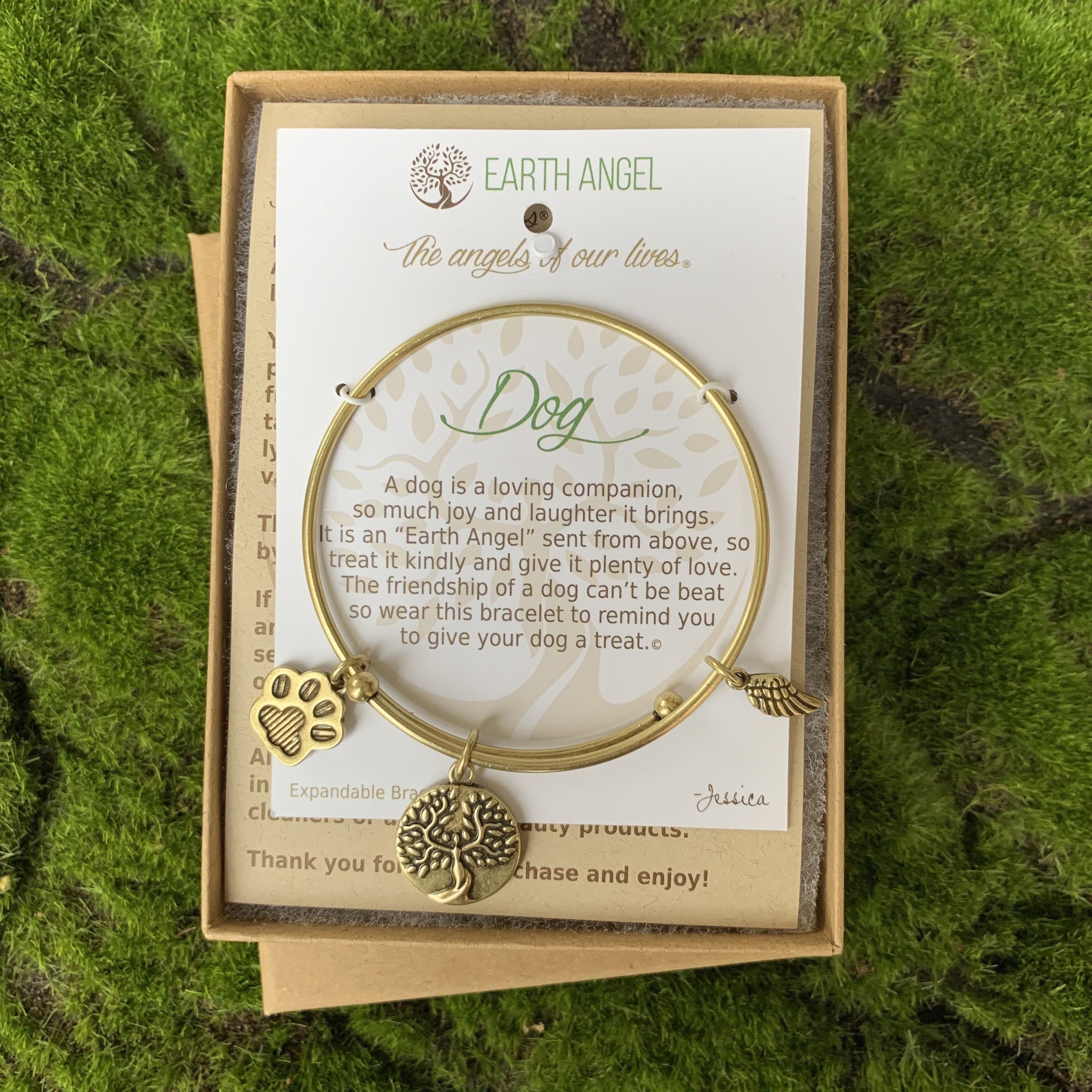 Dog Earth Angel Bracelet