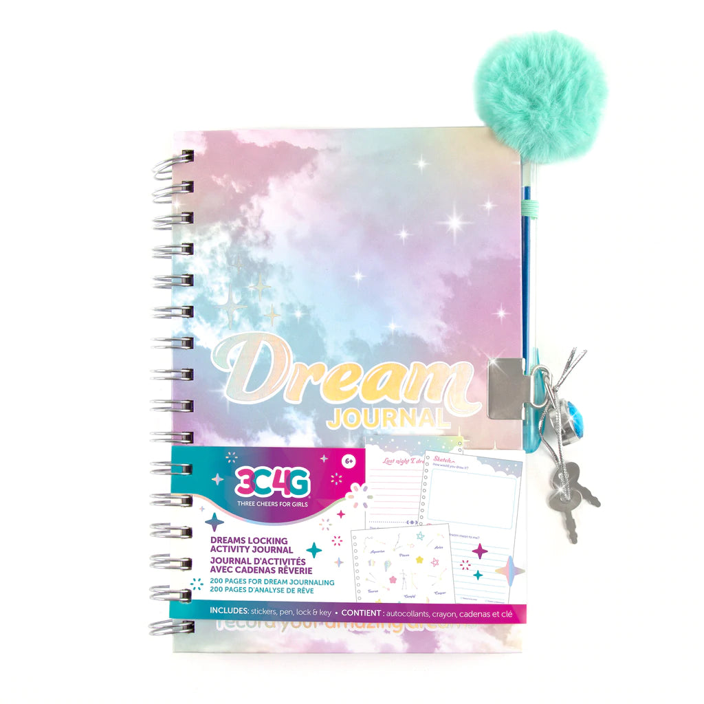 Dreams Locking Activity Journal