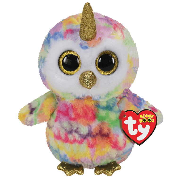 Enchanted - Owl Unicorn Ty Beanie Boo