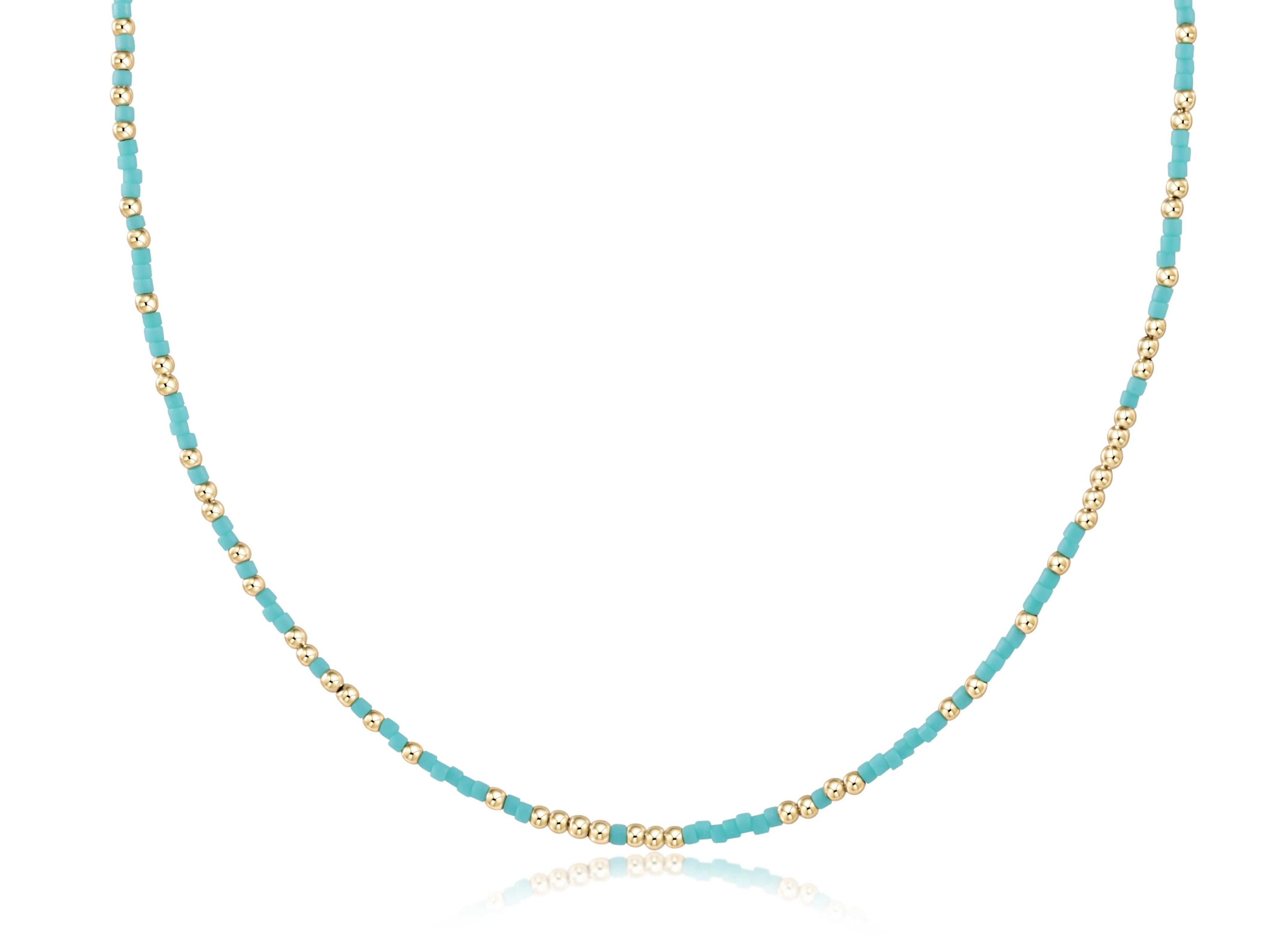 Enewton 15" Choker Hope Unwritten - Cyan