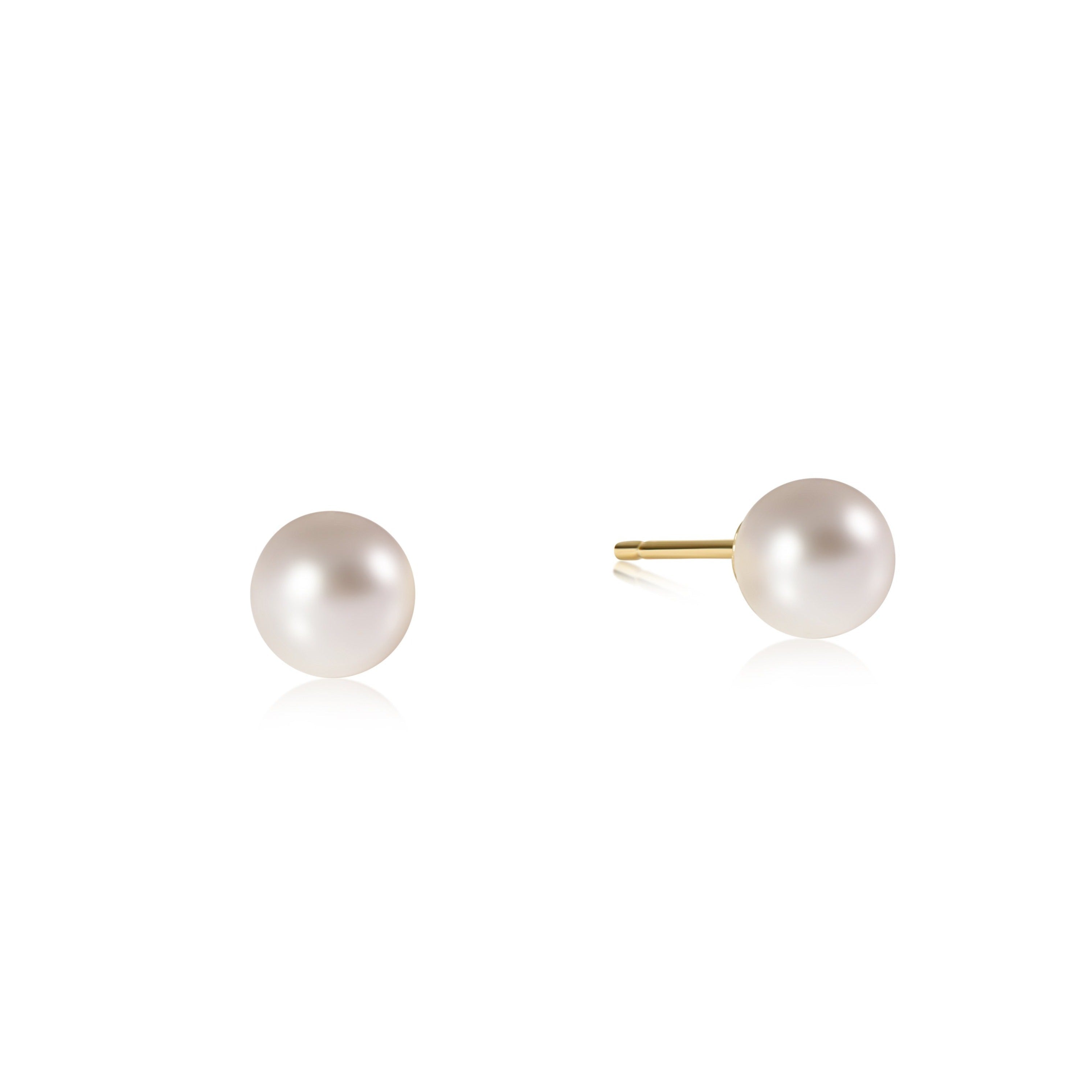 Enewton Classic 6mm Peal Ball Stud Earrings