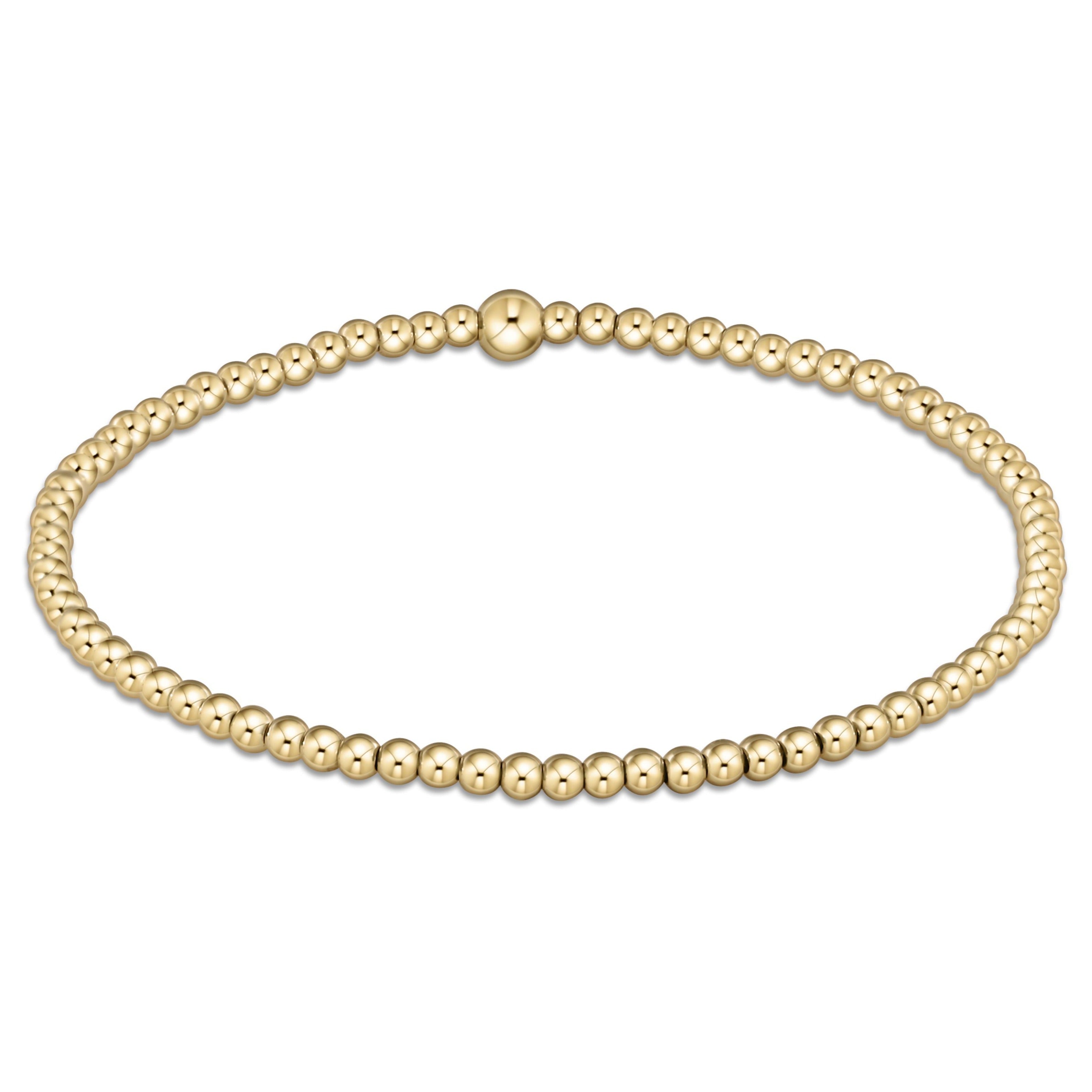 Enewton Classic Gold 2.5mm Bead Bracelet