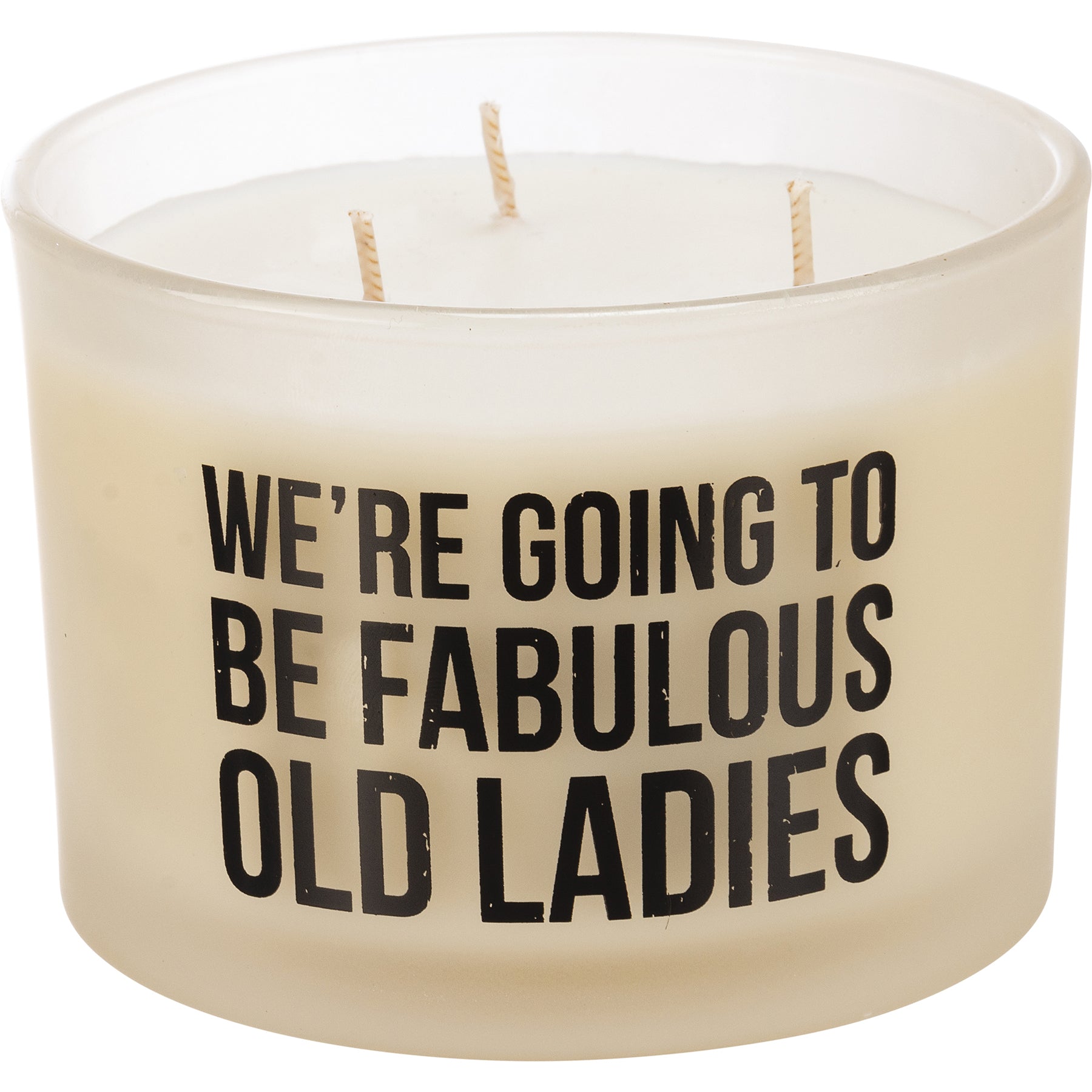 Fabulous Old Ladies Jar Candle