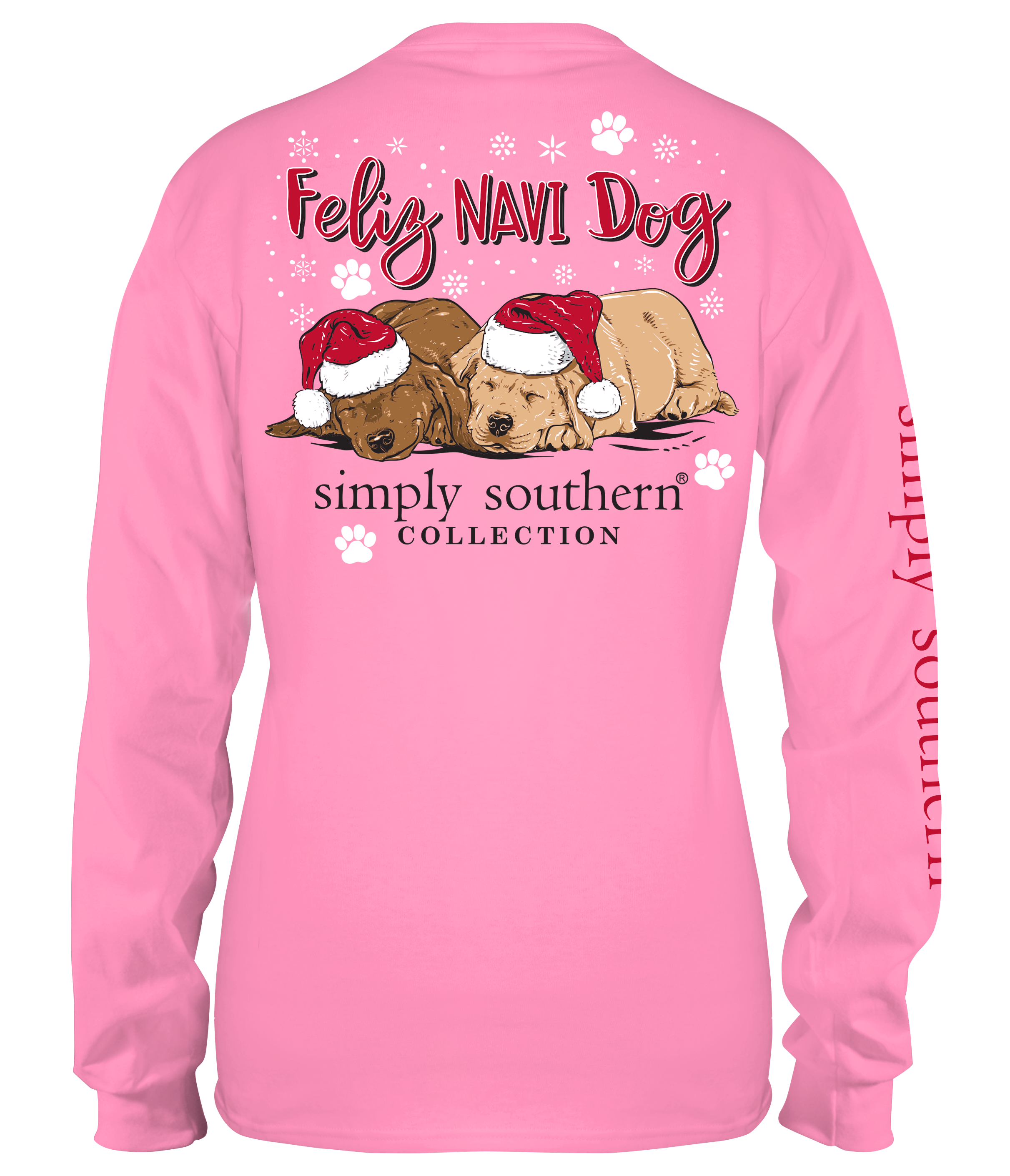 Feliz Navi Dog Simply Southern Tee