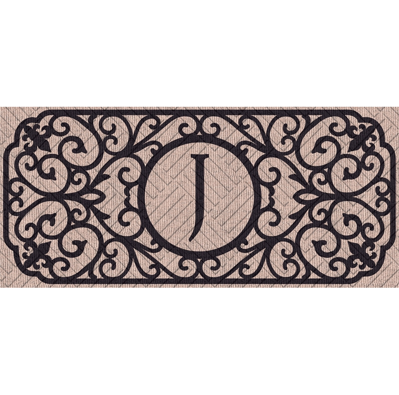 Filigree Monogram Sassafras Mat Insert