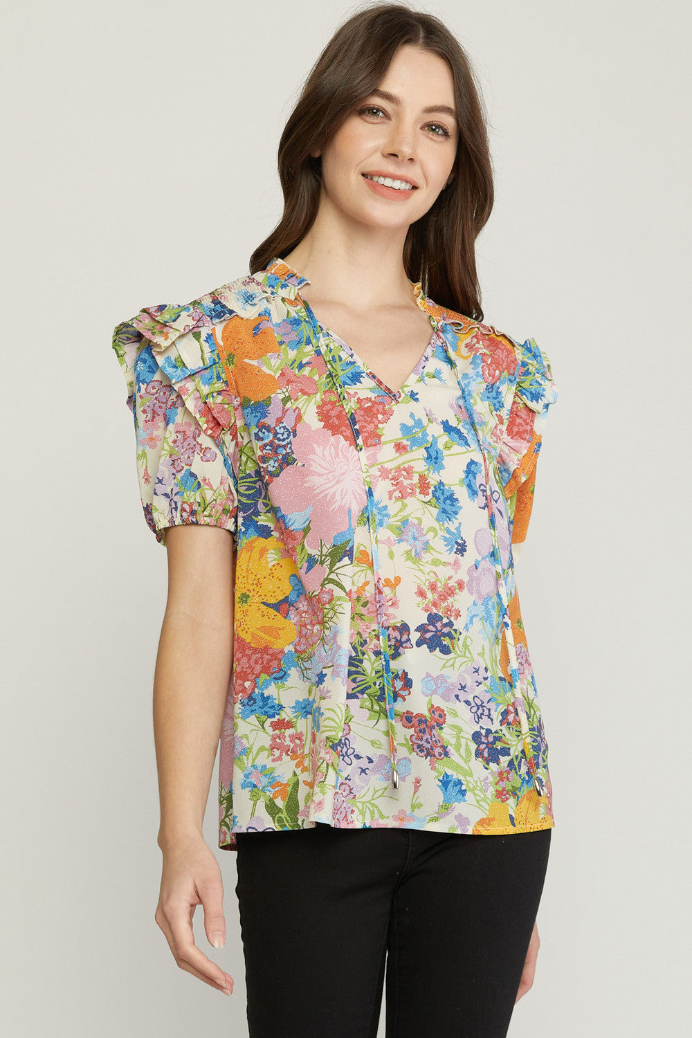 Floral Fabulous Top