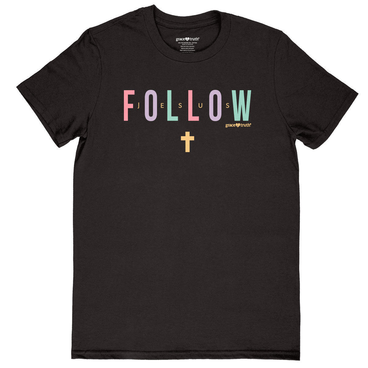 Follow Jesus Grace & Truth Tee